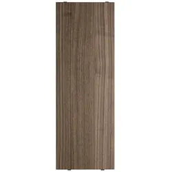 String System Regalboden 3er Set Walnuss natur 58/2/20