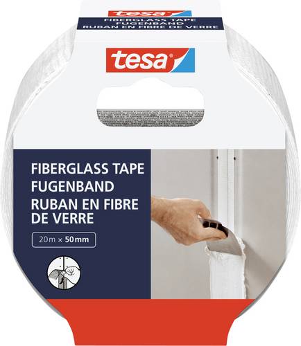Tesa Fugenband 52512-00000-00 Fugenband Weiß (L x B) 20m x 50mm