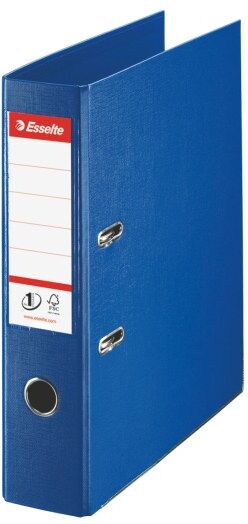 Esselte No.1 A4 75mm Polypropylene Lever Arch File - Blue