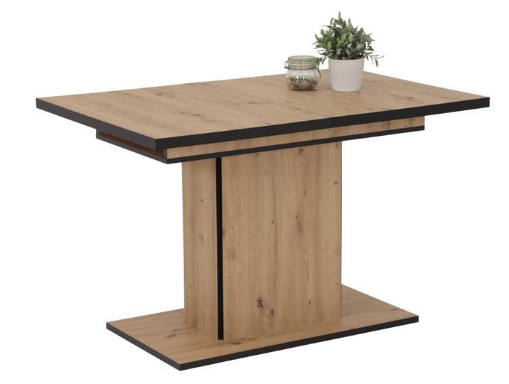 Z2 Funktions-Esstisch Ariana, Eiche Artisan, Holznachbildung