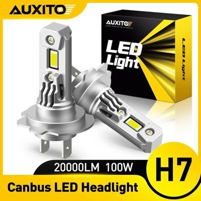 Uplift Picks AUXITO H7 LED Headlight Bulb 12V Canbus Error Free High Brightness Turbo Lights AUXITO H7 LED Headlight Bulb 12V Canbus Error Free High Brightness Turbo Lights