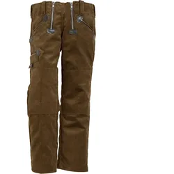 Kinder-Zunfthose Zwirn-Feincord "AUGUST" - 128 - olive