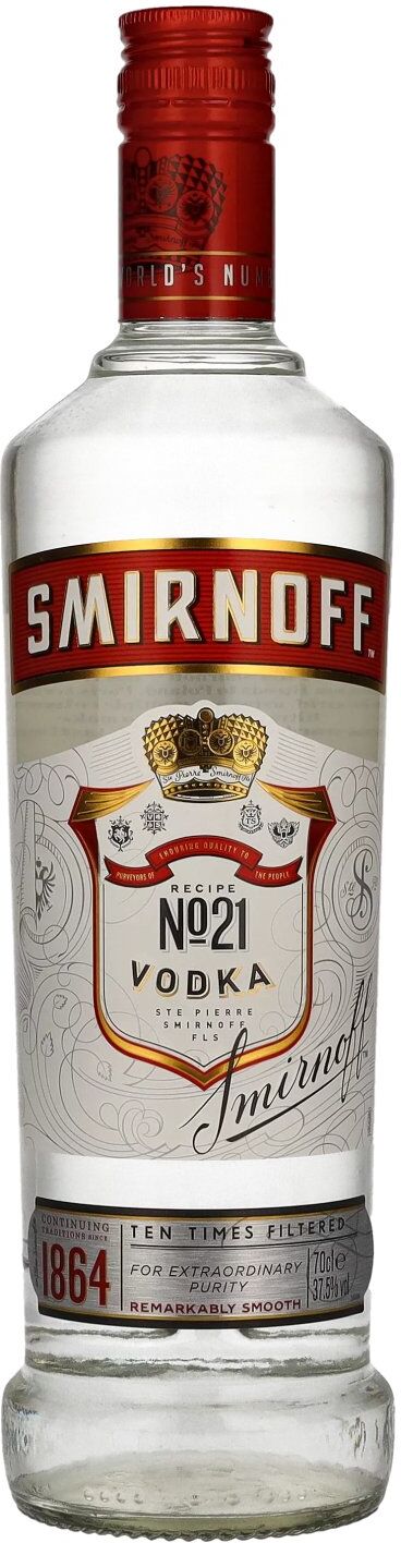 Smirnoff No. 21 Vodka 37,5% Vol. 0,7l