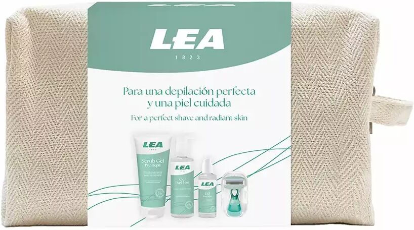 Lea Women's Hair Removal Kit: Scrub Gel Pre-Depilation + 3-in-1 Gel