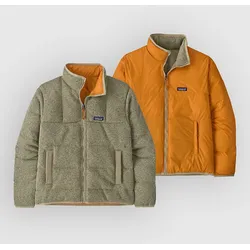 Patagonia Reversible Down Better Fleece Pullover weathered stone Gr. XL