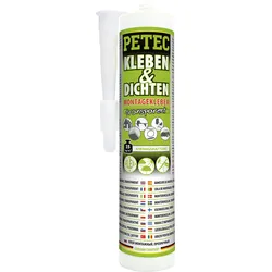 Petec Kleben und Dichten Montagekleber transparent 290 ml