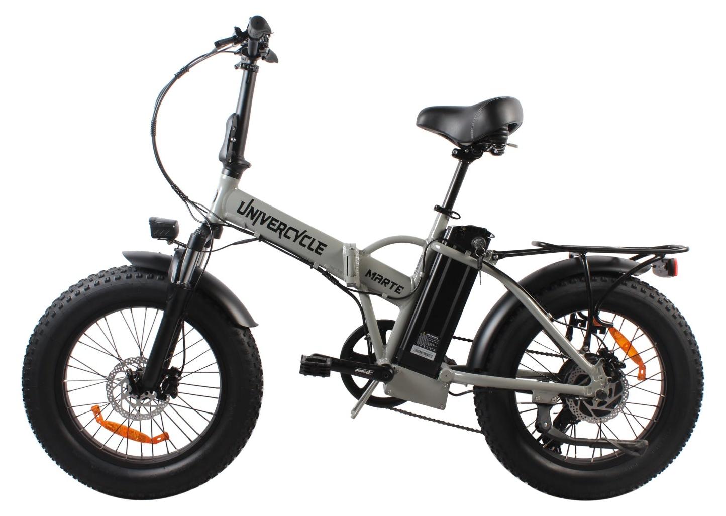 UNIVERCYCLE B3 Elektrofahrrad - Akku 48V13Ah 20" Reifen Hydraulische Scheibenbremse - Grau
