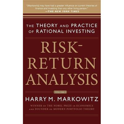 Risk-Return Analysis Volume 3, Gebundene Ausgabe von Harry M. Markowitz, Mcgraw Hill Higher Education, 978-0-07-181831-5