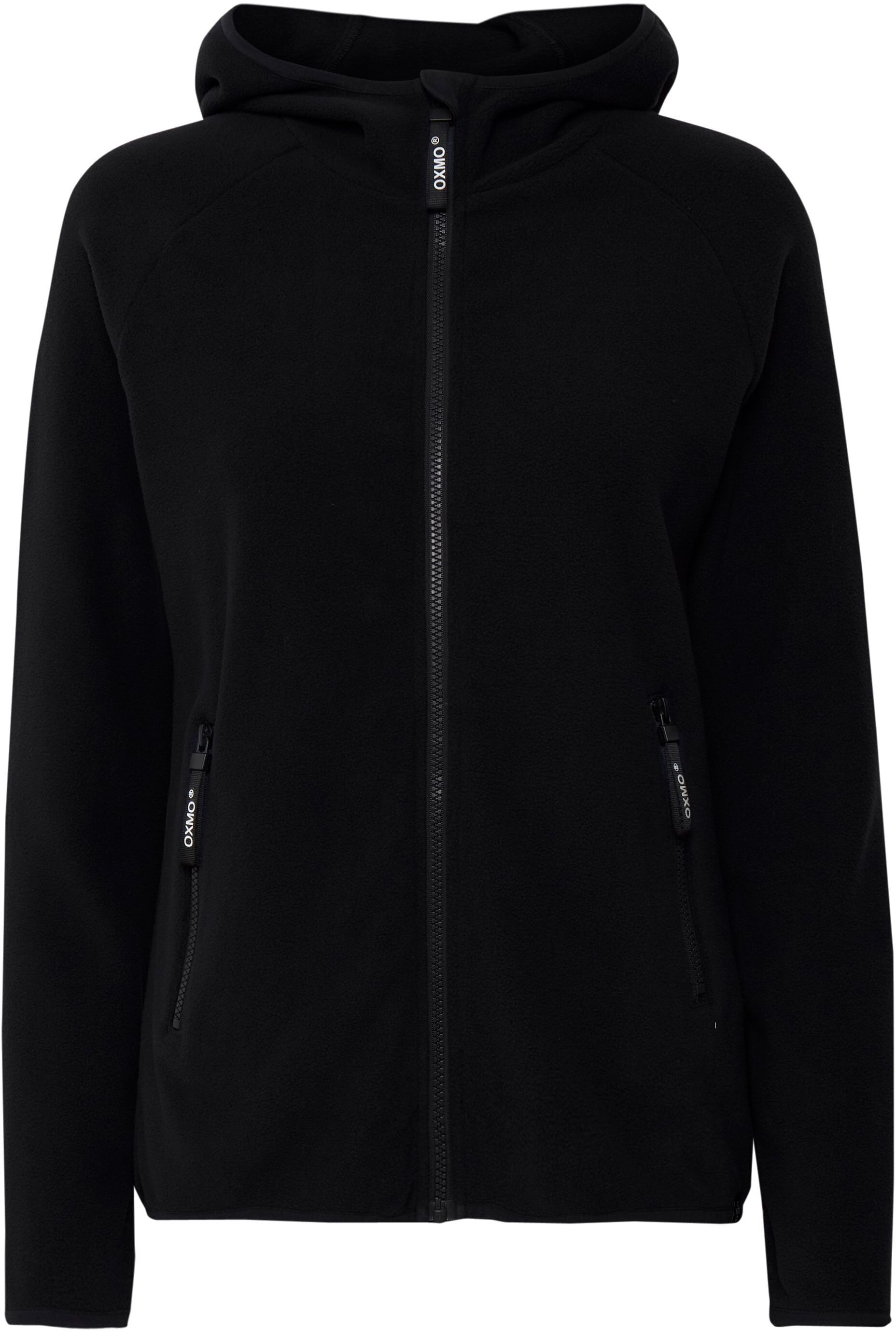 Fleecejacke OXMO "Fleecejacke OXFinja", Damen, Gr. S, schwarz, Obermaterial: 100% Polyester PES., Jacken Fleecejacke