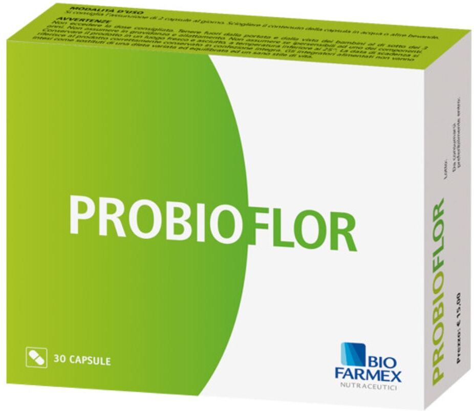 BIOFARMEX Srl Probioflor Integ 30 capsule integratore probiotico equilibrio flora intestinale
