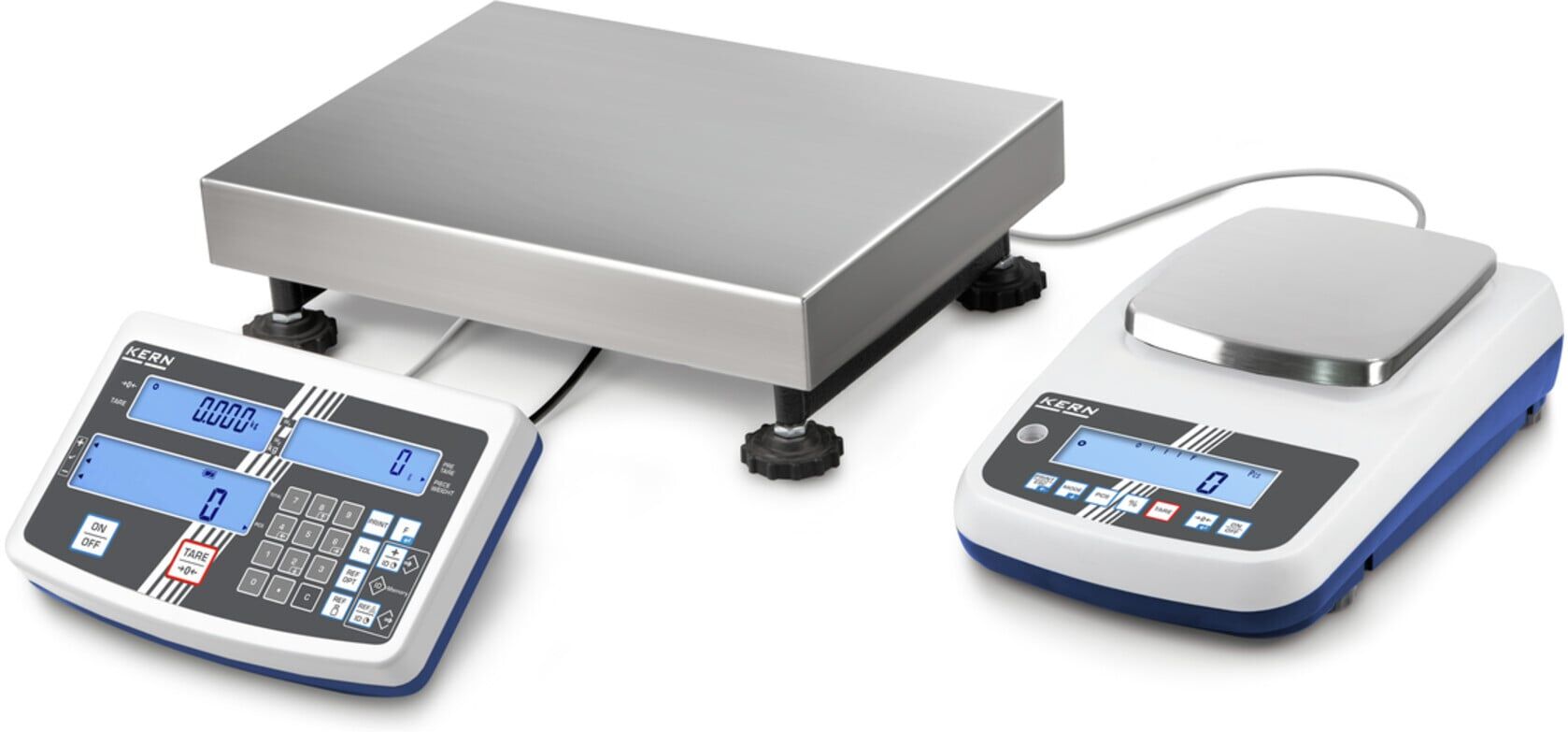 Kern Zählsystem CCA 6K-4M, Wägebereich 3 , 6 kg, Ablesbarkeit 0,1 g ; KERN & Sohn)