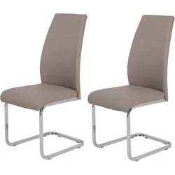 Freischwinger AMBER 4  2er Set (BHT 43x103x59 cm) - BHT 43x103x59 cm
