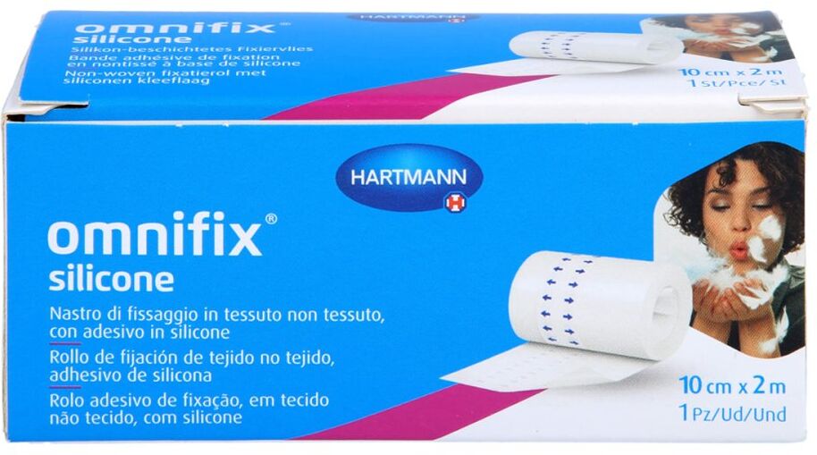 Omnifix Silicone Fixiervlies 10 Cmx2 M