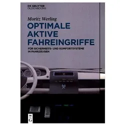 Optimale aktive Fahreingriffe, Fachbücher von Moritz Werling