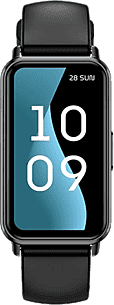 Pulsera de actividad - SPC DUO FIT, Dark, 11 mm Grosor, Pantalla a color AMOLED 1.47", IP68, 8 días Autonomía