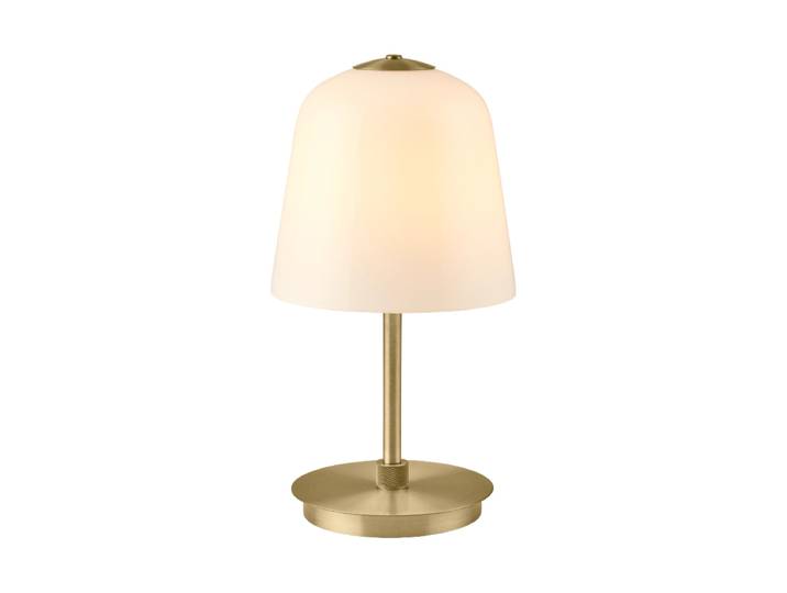 Design Tischlampe Room 49 Brass, Opal Halo Design