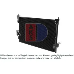Kondensator Klimaanlage AKS DASIS 372140N für Land Rover Discovery I