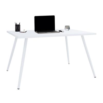 Schreibtisch VCM "Schreibtisch Bürotisch Computertisch Salia 80x50", weiß, B:80cm T:50cm, Tische, Schreibtisch