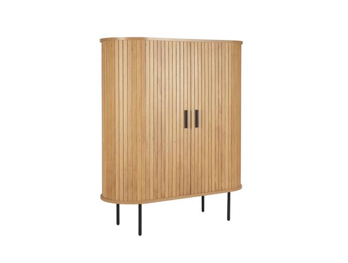 Livetastic Kommode, Natur, Metall, 4 Fächer, 100x118x40 cm, Wohnzimmer, Kommoden & Sideboards, Kommoden