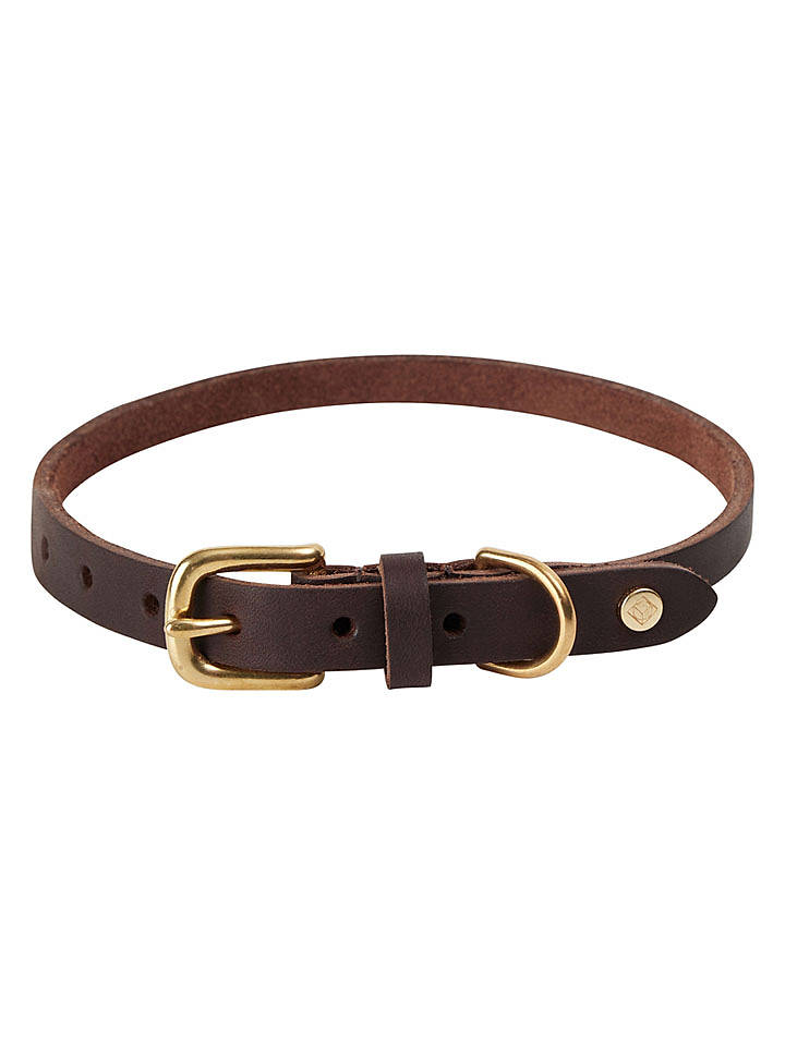 OYOY living design Leder-Hundehalsband "Robin" in Braun - (L)46 cm - onesize