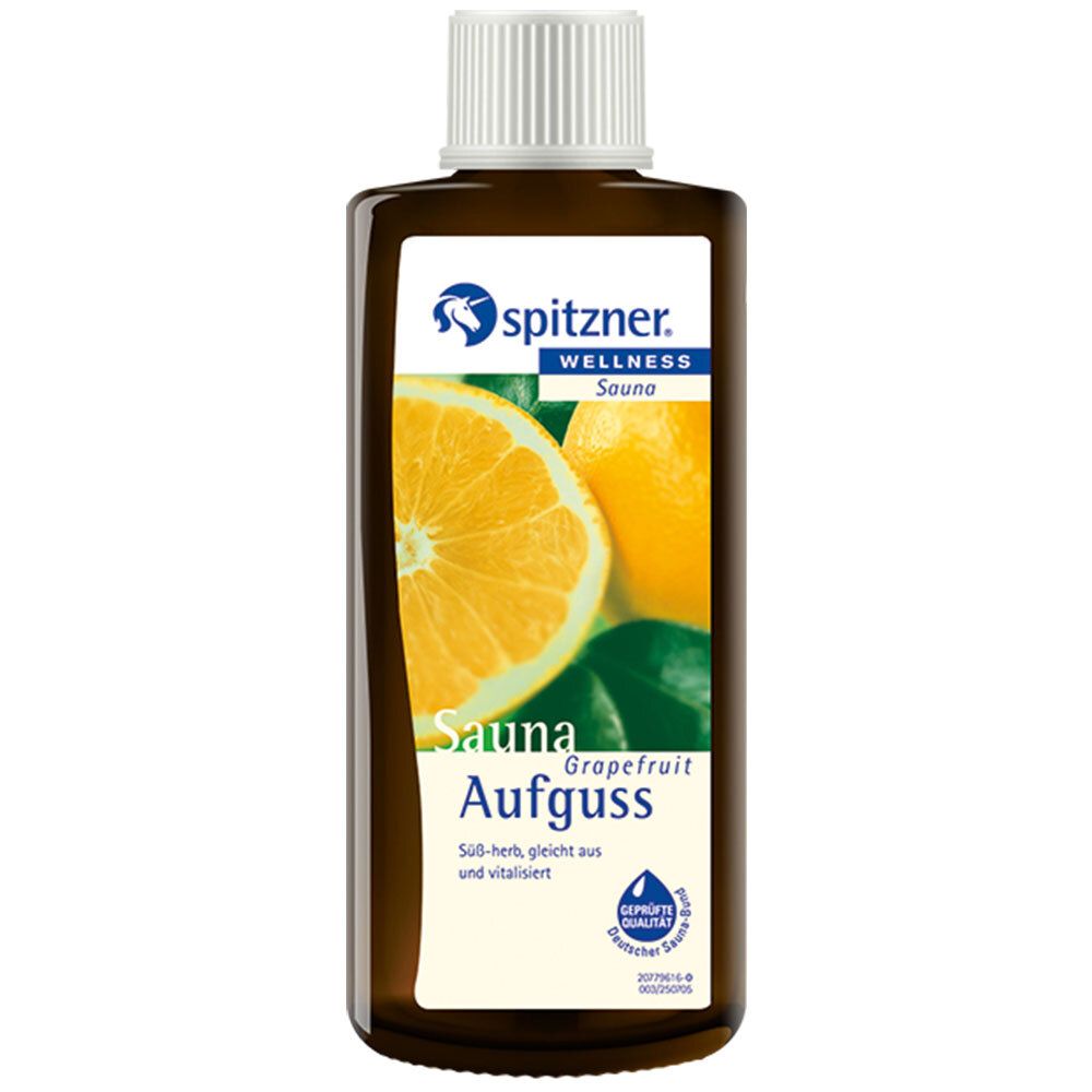Spitzner Saunaaufguss Grapefruit Wellness 190 ml Konzentrat