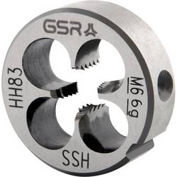 GSR B00402190 Schneideisen metrisch M6 Rechtsgewinde DIN 223 HSS