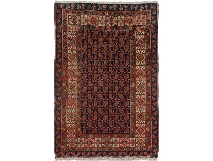 Hamadan Teppich 119x179 Handgeknüpft Orientteppich Perserteppich Wolle