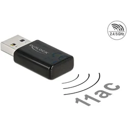 DELOCK USB3.0 Dualband WLAN Micro Stick 867 + 300 Mbps