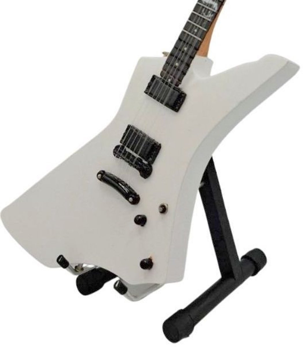 Miniatuur replica ESP MX 250 gitaar van James Hetfield - Metallica
