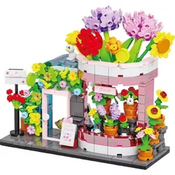 Blumenladen - Plastikkonstruktionsspielzeug