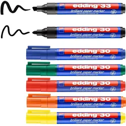 edding Flipchartset Colourful VE=5x7 Stifte sortiert