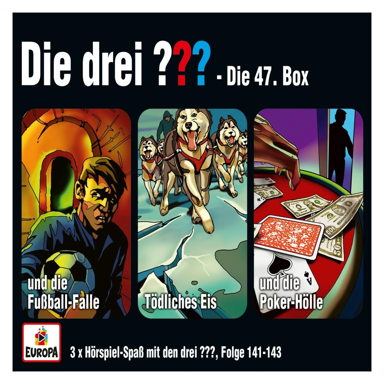 Europa Die drei DREI FRAGEZEICHEN - 47 Box (F141-143) (39962612)