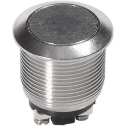 APEM Tastschalter 22mm Schraubanschluss, Schalter + Taster, Silber
