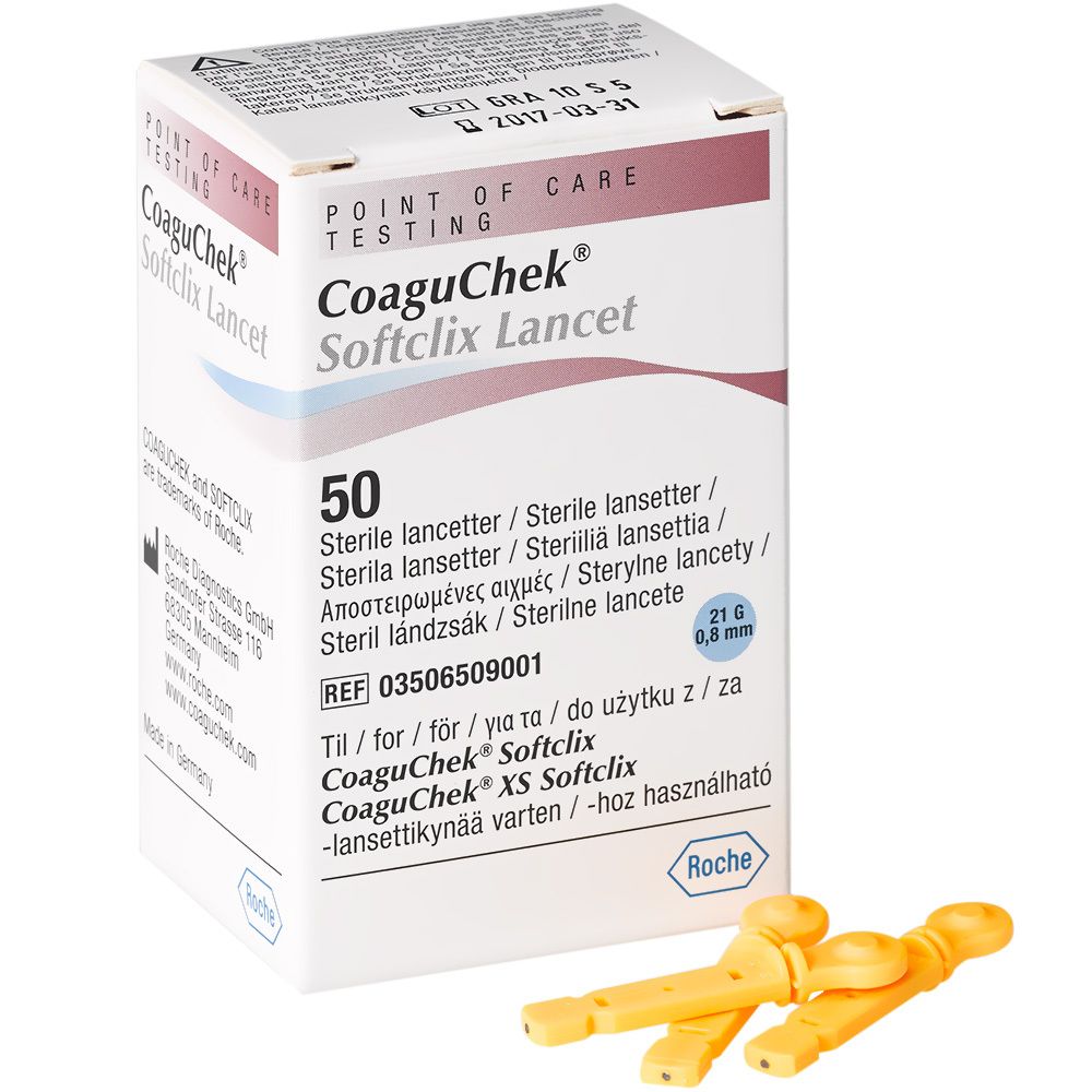 Coaguchek Softclix Lancet 50 St Lanzetten