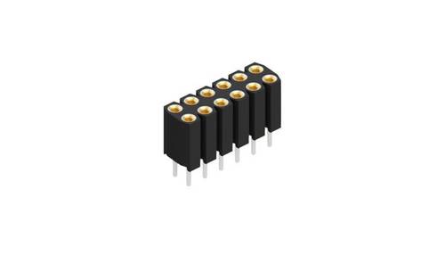 Fischer Elektronik Buchsenleiste (Präzision) Anzahl Reihen: 2 10026731 10St.