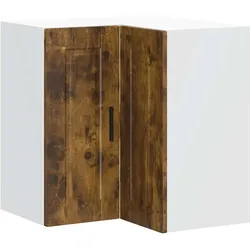 vidaXL Küchen-Eckhängeschrank Porto Räuchereiche Holzwerkstoff