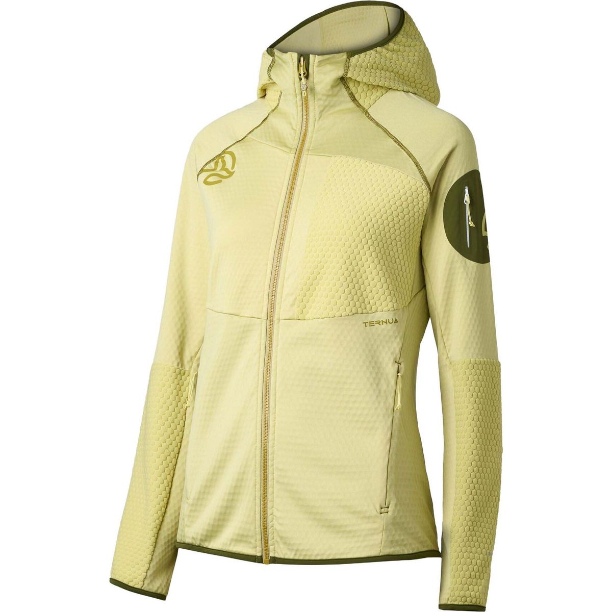 Ternua Ragger Hood Jacket W light olive (2426) XL 1644187-2426-XL