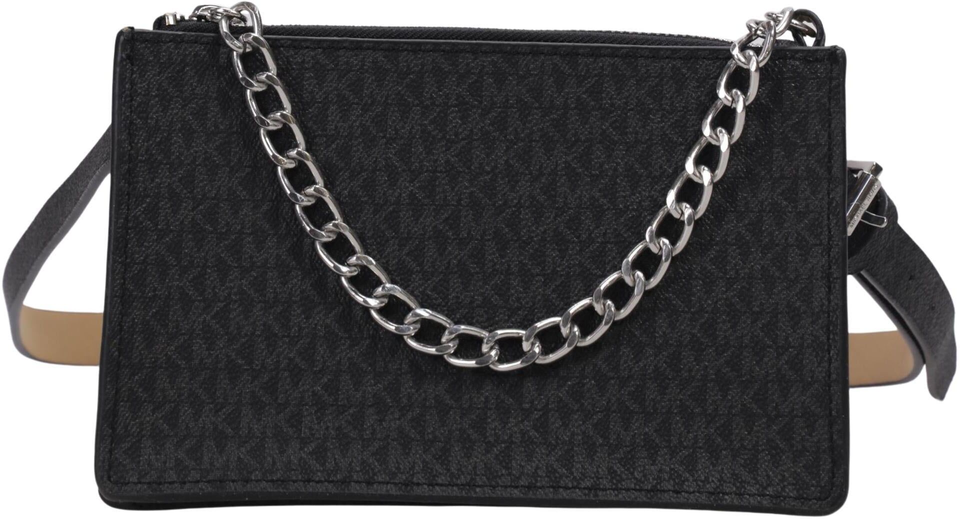 Michael Michael Kors Damen Gürtel, Schwarz, Gr. 100, Kunstleder - Second Hand