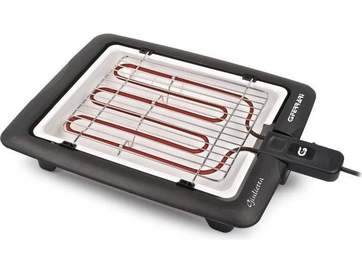G3 Ferrari G10024 barbecue et grill Dessus de table Electrique Noir 2000 W