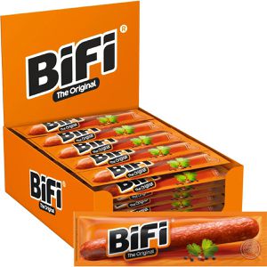 BiFi Fleischsnack Original, herzhafte Salami, je 20 g, 40 Stück