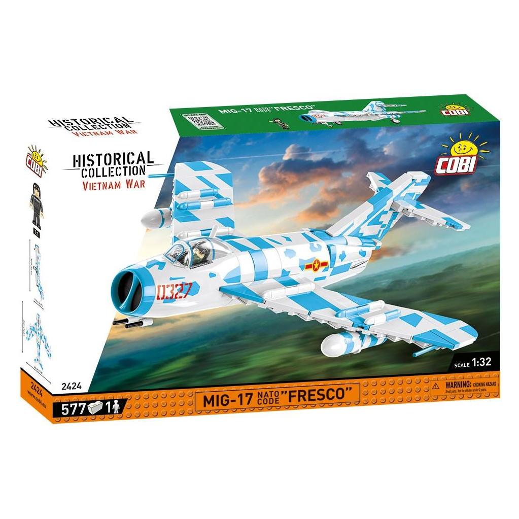 Cobi Kampfflugzeug Bausatz MIG-17 Nato Code F (02424)