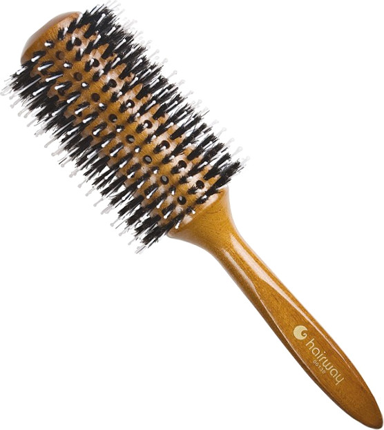 Hairway Rundbürste "Glossy Wood" 38/73 mm 06130