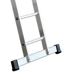 MUNK Anlegeleiter mit Traverse 24 Sprossen