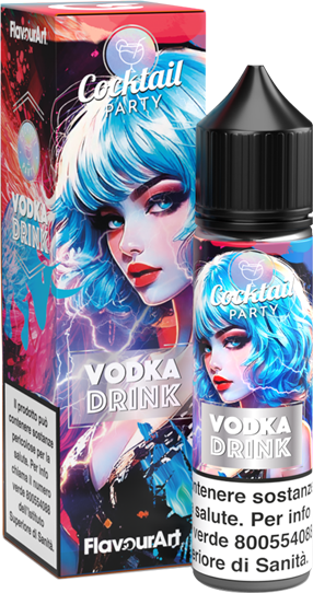 Flavourart Outlet - Vodka Drink Cocktail Party Liquido Shot 20ml Liquore Ghiaccio