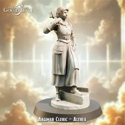 Aasimar Cleric - Althea aus RiftRaiders von The Printing Goes Ever On