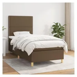 vidaXL, Boxspringbett, Zatenus (Flach mit Nägeln) (90 x 190 cm)