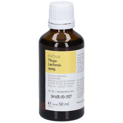 Phönix Thuja lachesis spag.Mischung 50 ml Mischung