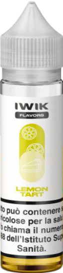 Kiwi Vapor Lemon Tart Iwik Flavors Liquido Shot 20ml Torta Limone