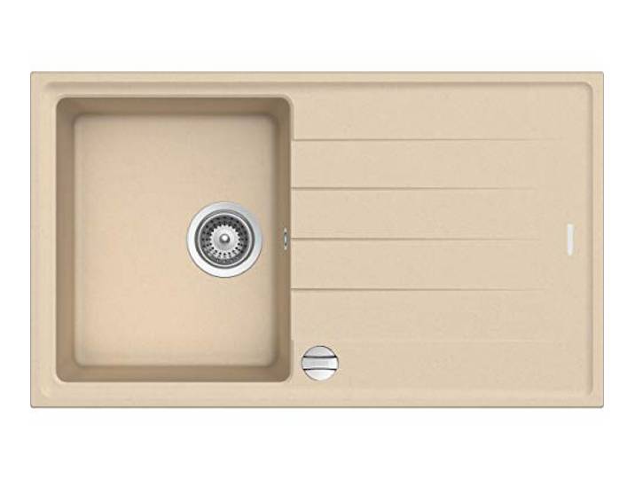 Victory S780 Granitspüle 78x50cm Küchenspüle Einbau Spülbecken ab 45/50er Schrank inkl. Drehexcenter Made in Germany (creme)