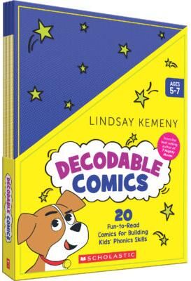 Scholastic Decodable Comics: 20 Fun-to-Read Comics for Building Kids' Phonics Skills